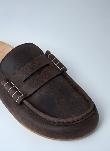 Stitch Loafers JW Anderson Stitch Loafers Brown jwa0261013