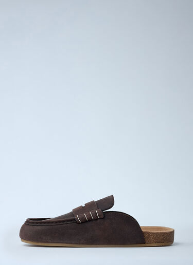 JW Anderson Stitch Loafers Brown jwa0261013