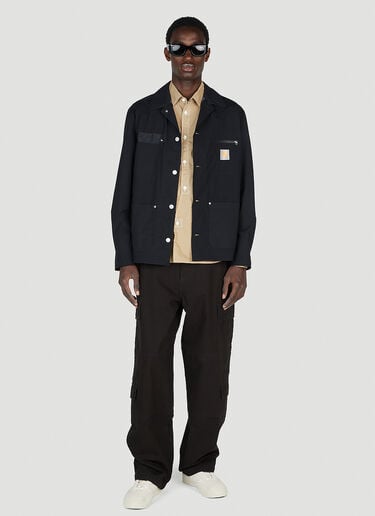 Logo Patch Jacket Junya Watanabe x Carhartt Logo Patch Jacket Black jwc0152007