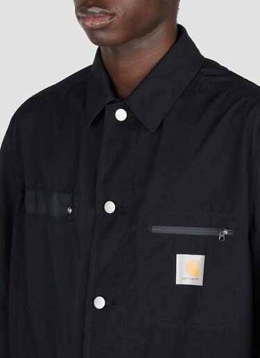 Logo Patch Jacket Junya Watanabe x Carhartt Logo Patch Jacket Black jwc0152007