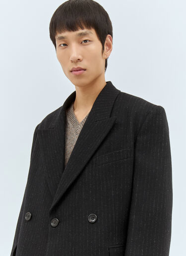 Tailored Coat With Contrast Panels Junya Watanabe Tailored Coat With Contrast Panels Black jwn0158001