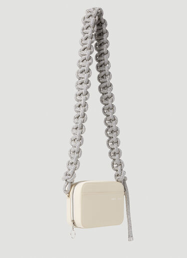 Crystal Cobra Shoulder Bag KARA Crystal Cobra Shoulder Bag Cream kar0251017