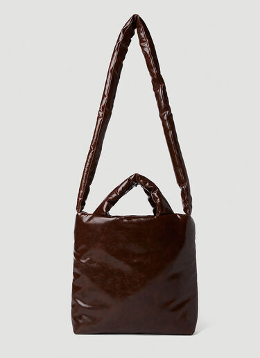 Pillow Oil Small Tote Bag KASSL Editions Pillow Oil Small Tote Bag Brown kas0251015