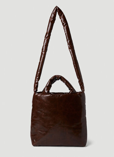 Pillow Oil Small Tote Bag KASSL Editions Pillow Oil Small Tote Bag Brown kas0251015