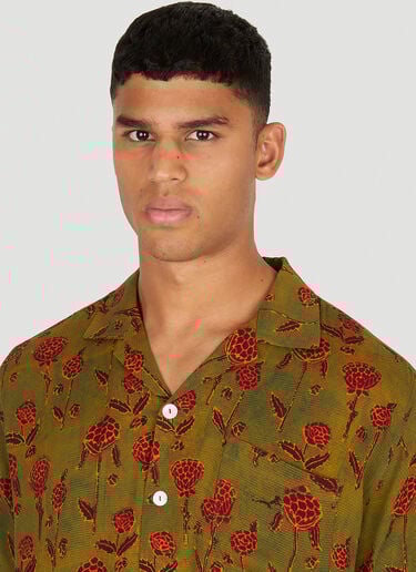 Natural Ajrakh 印花衬衫 Karu Natural Ajrakh 印花衬衫 绿色 kau0150001