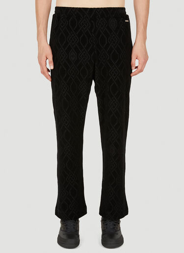 Monogram Track Pants Koché Monogram Track Pants Black kce0349006