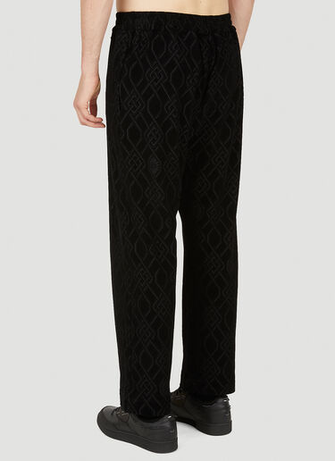 Monogram Track Pants Koché Monogram Track Pants Black kce0349006