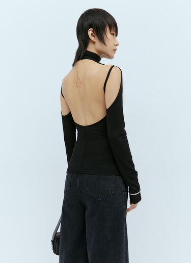 Marlowe Knit Top KHAITE Marlowe Knit Top Black kha0254002