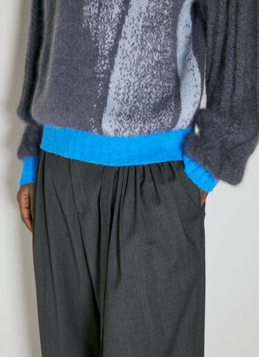 Kiko Kostadinov 마리안 니트 스웨터 블루 kko0154012