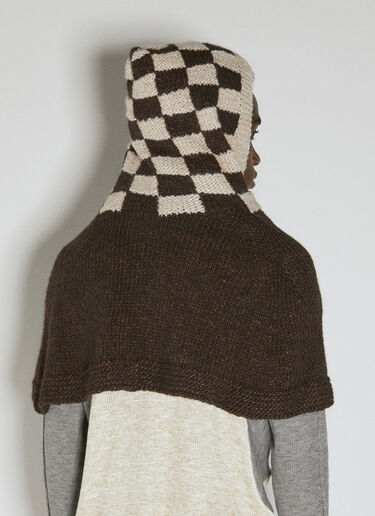 Agathon Crochet Balaclava Kiko Kostadinov Agathon Crochet Balaclava Beige kko0154017