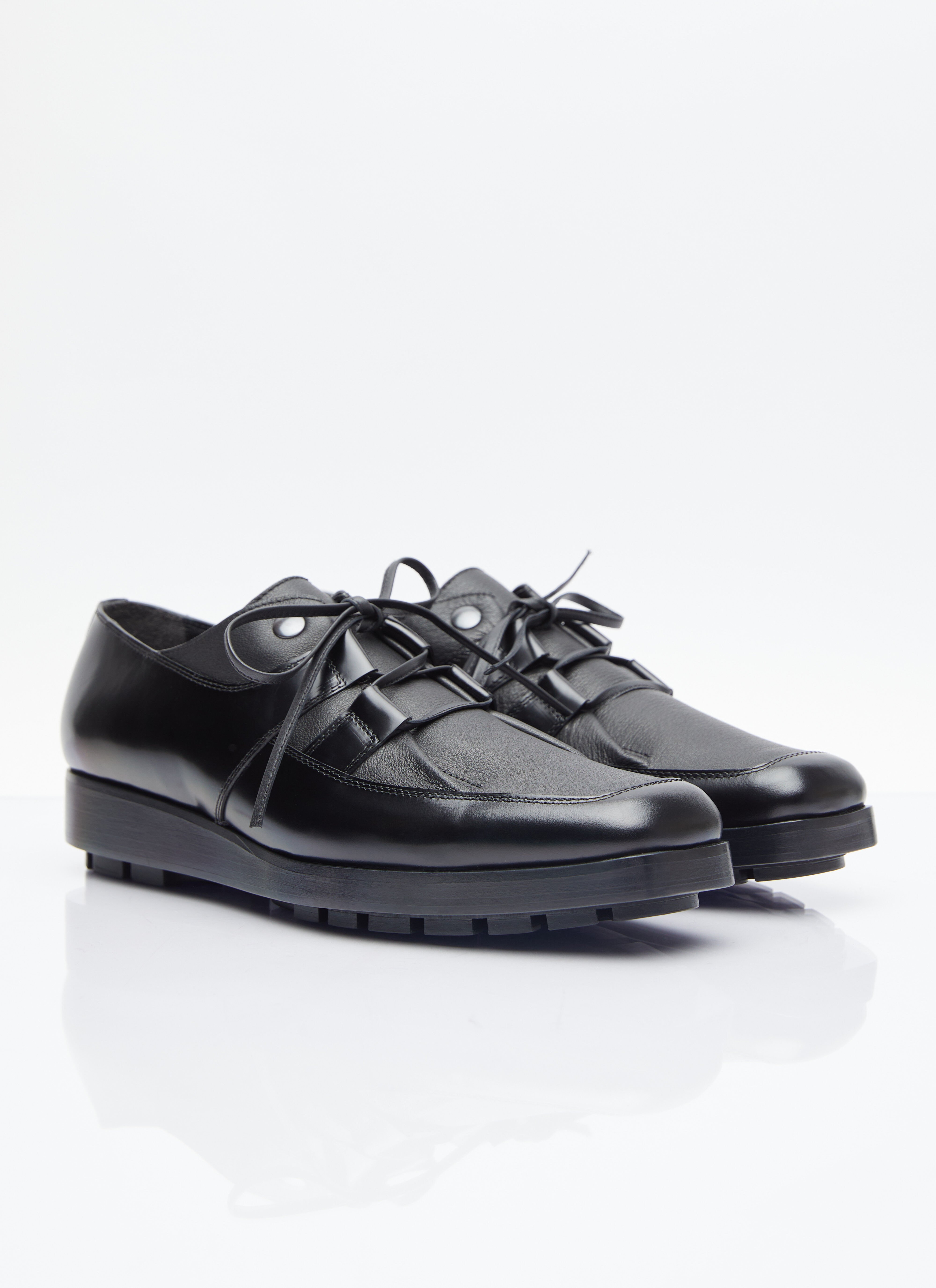 Kiko Kostadinov Men's' Priam Lace Up Shoes in Black | LN-CC®