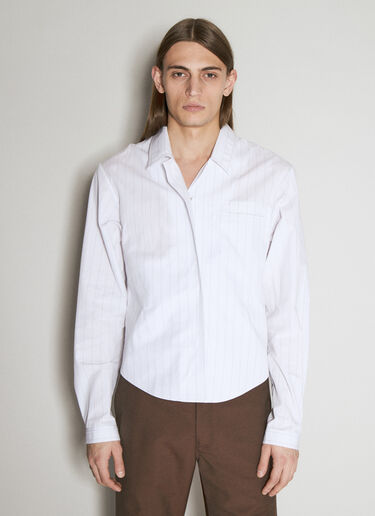 Tonino Shirt Jacket Kiko Kostadinov Tonino Shirt Jacket White kko0156007