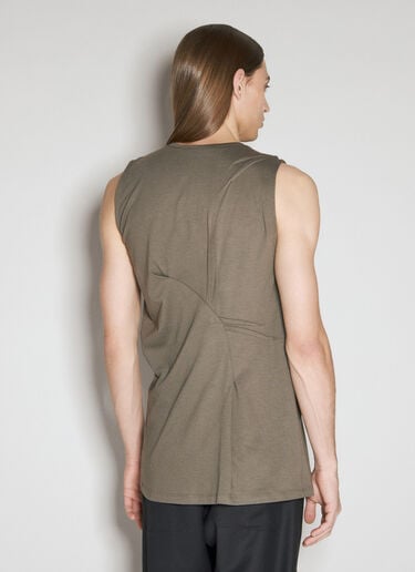 Deultum Darted Vest Kiko Kostadinov Deultum Darted Vest Khaki kko0156009