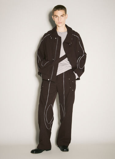 Chalice Jacket Kiko Kostadinov Chalice Jacket Brown kko0158005
