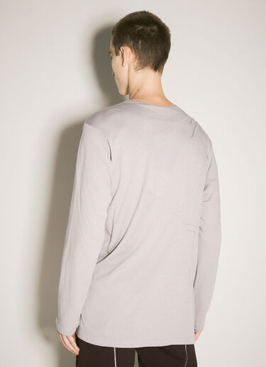 Kiko Kostadinov 오네 K-다트 헨리 티셔츠 그레이 kko0158007