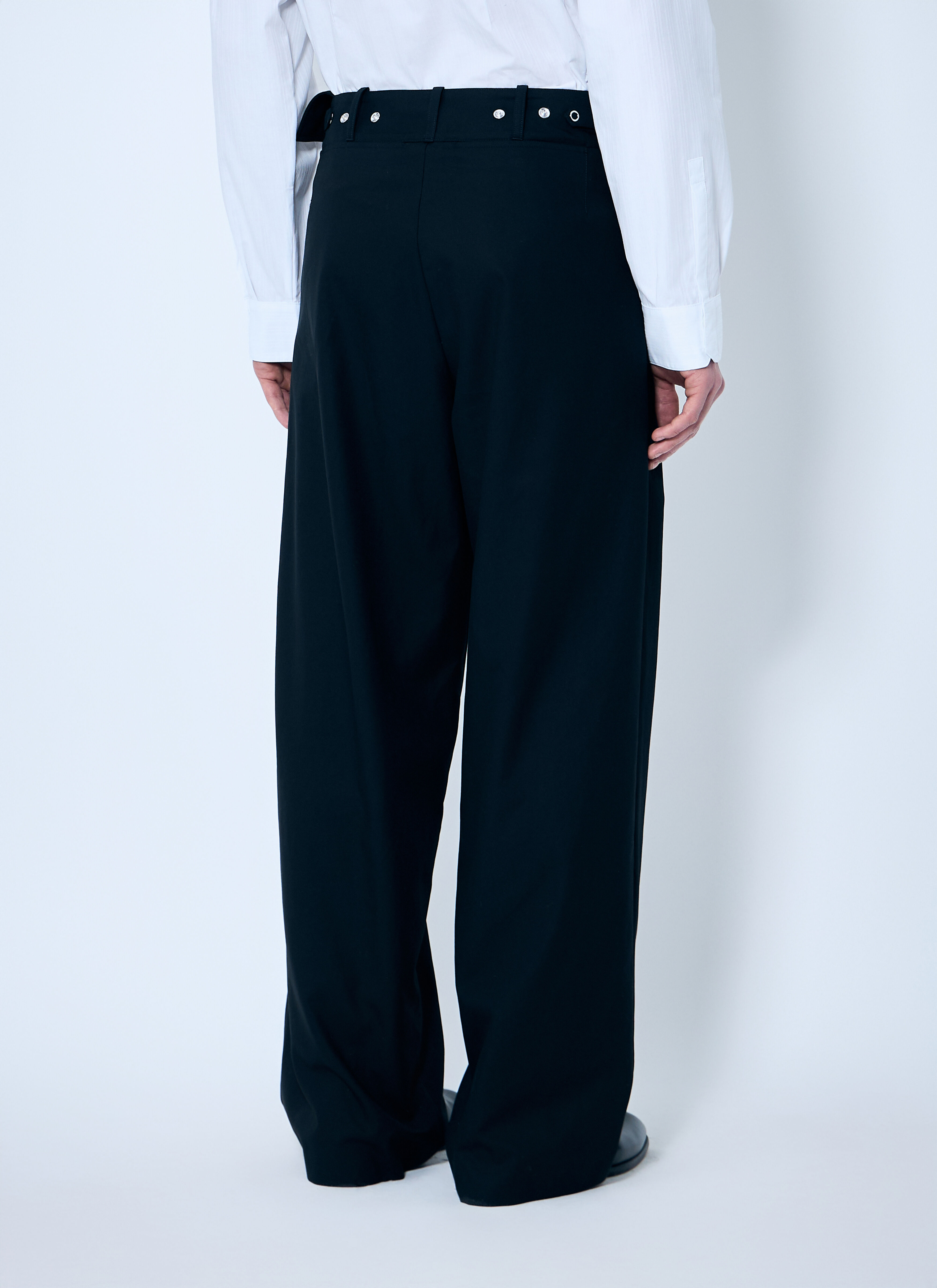 Kiko Kostadinov Men's' Navin Pants in Black | LN-CC®