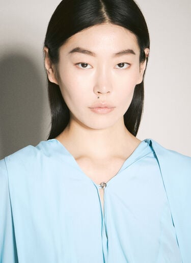 Kiko Kostadinov Coat Tail Shirt Light Blue kko0254007