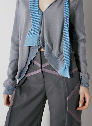 Kiko Kostadinov Arova 针织开衫 灰色 kko0254009