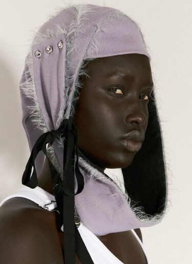 Kiko Kostadinov Twisted Ribbon Beanie Lilac kko0254014