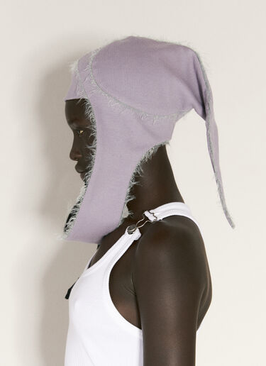 Twisted Ribbon Beanie Kiko Kostadinov Twisted Ribbon Beanie Lilac kko0254014