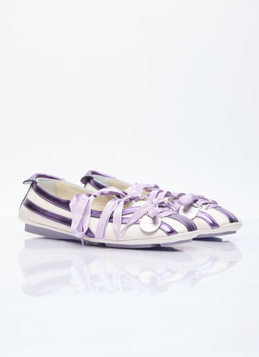 Lella Hybrid Flats Kiko Kostadinov Lella Hybrid Flats Lilac kko0254022