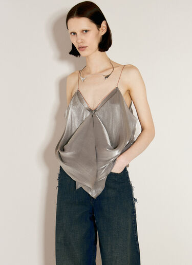Jogakbo Top Kiko Kostadinov Jogakbo Top Grey kko0256005