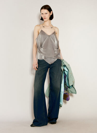 Jogakbo Top Kiko Kostadinov Jogakbo Top Grey kko0256005