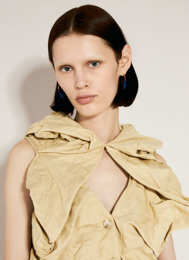 Lozen Gilet Kiko Kostadinov Lozen Gilet Beige kko0256006