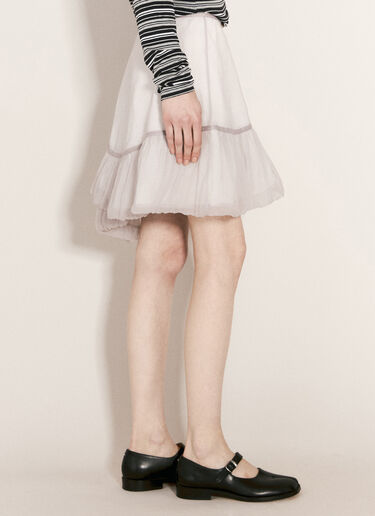 Diagonal Gathered Skirt Kiko Kostadinov Diagonal Gathered Skirt Grey kko0256007