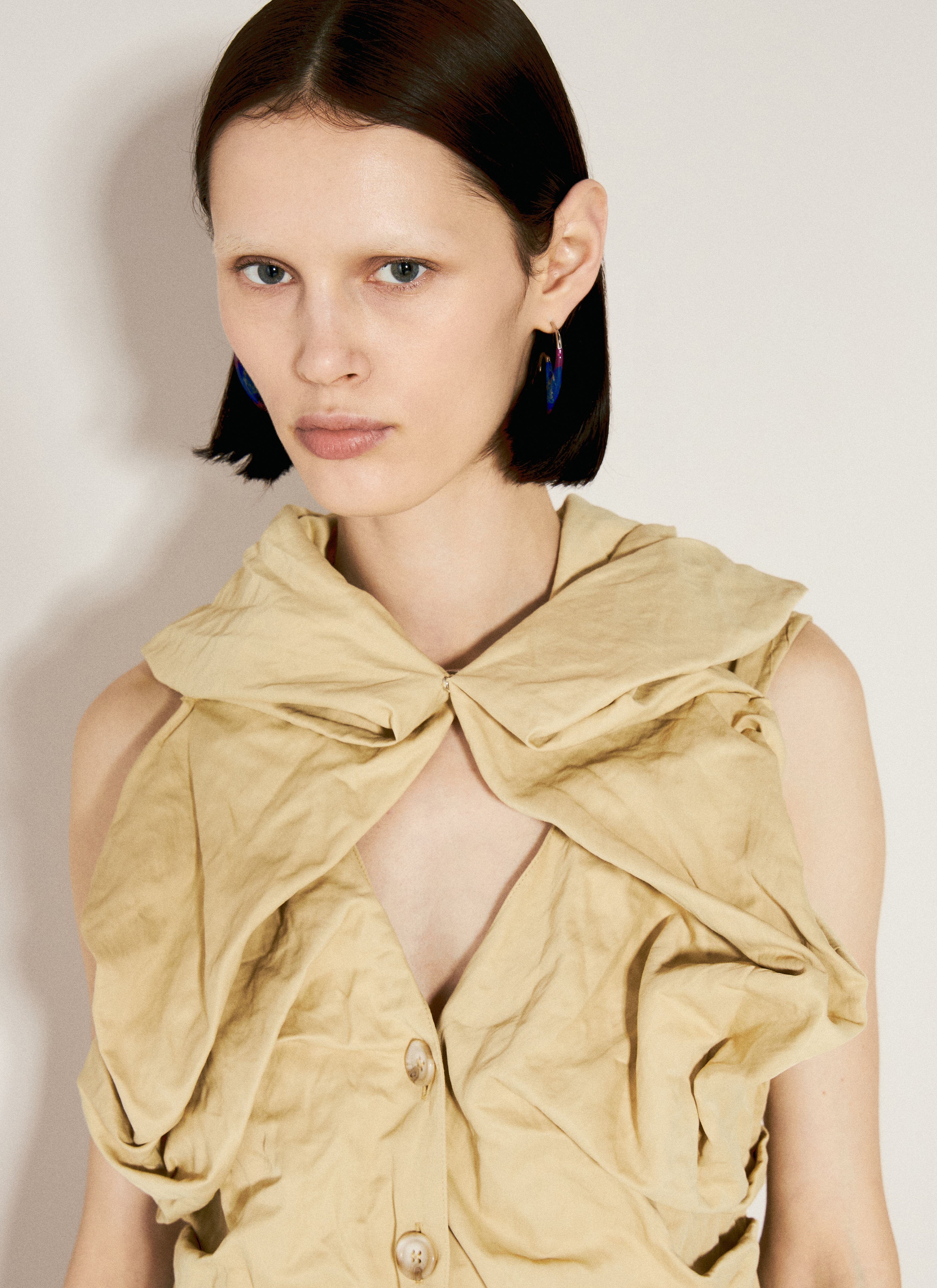 アクセサリー Kiko Kostadinov Ursa Double Earrings Kiko Kostadinov Ursa Drop Earrings en Silver pour femme | LN-CC®
