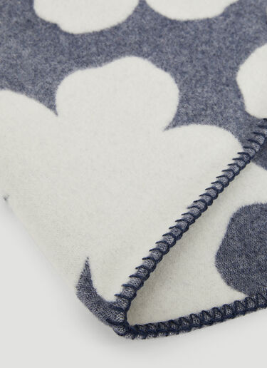 Flower Blanket Scarf Kenzo Flower Blanket Scarf Blue knz0150058