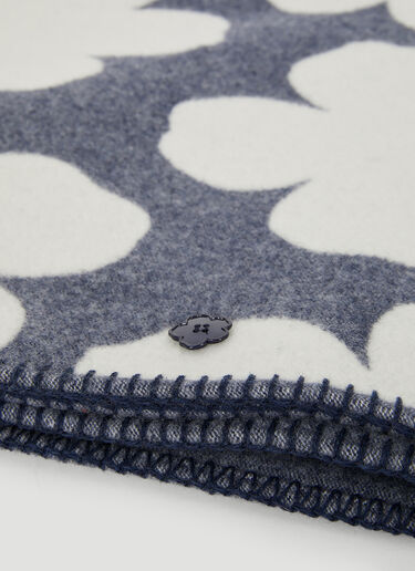 Flower Blanket Scarf Kenzo Flower Blanket Scarf Blue knz0150058