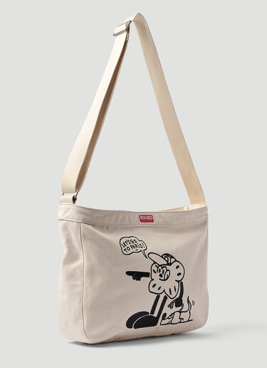Boke Boy スモールクロスボディバッグ Kenzo Boke Boy スモールクロスボディバッグ クリーム knz0152040