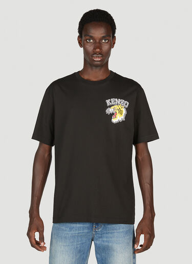 Tiger 短袖 T 恤 Kenzo Tiger 短袖 T 恤 黑色 knz0154012