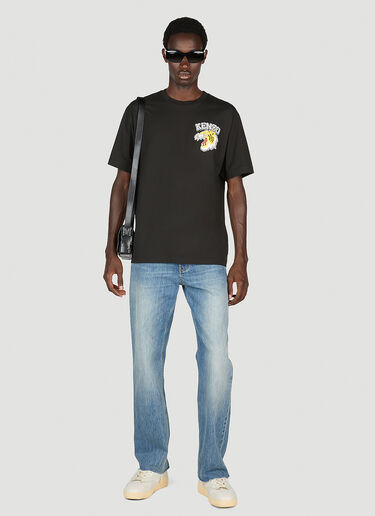Tiger 短袖 T 恤 Kenzo Tiger 短袖 T 恤 黑色 knz0154012