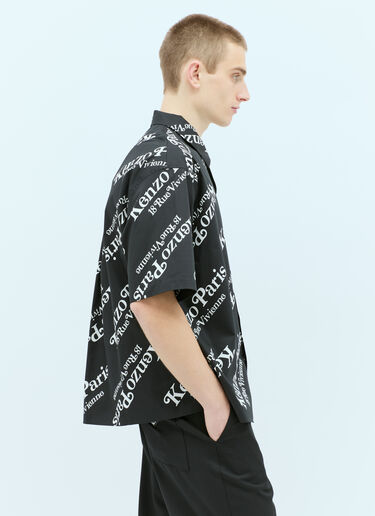 Kenzo 바이 베르디 반팔 셔츠 블랙 knz0156005