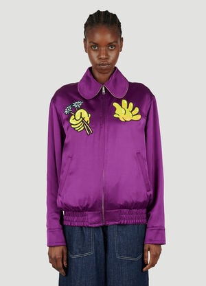Kenzo Boke Boy Reversible Jacket Purple knz0252021