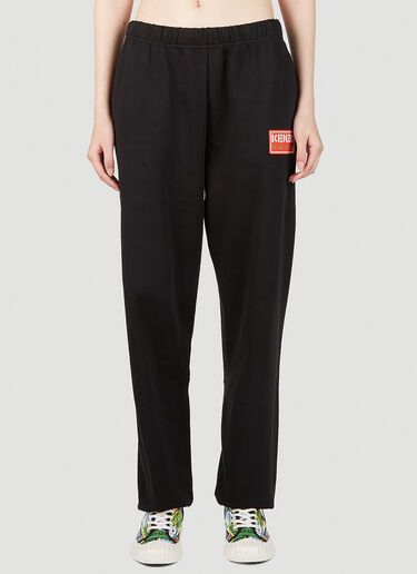 Logo Patch Track Pants Kenzo Logo Patch Track Pants Black knz0252026