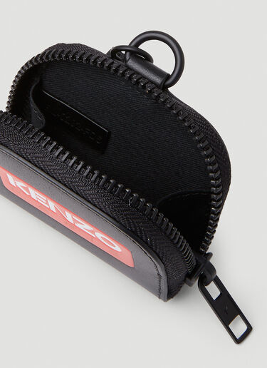 Kenzo Logo Patch Airpods Case Black knz0252059