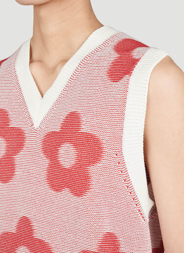 Kenzo 花朵背心 白色 knz0354001