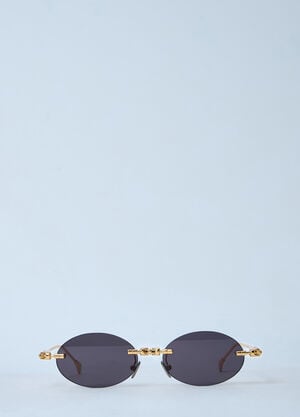 Kuboraum H62 52-15 Sunglasses Gold kub0361003