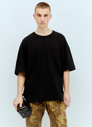 Boxy T-Shirt Lemaire Boxy T-Shirt Black lem0156010