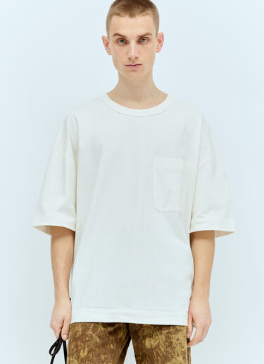 Boxy T-Shirt Lemaire Boxy T-Shirt White lem0156011