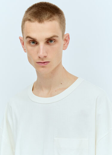 Boxy T-Shirt Lemaire Boxy T-Shirt White lem0156011