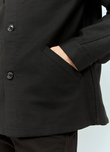Lemaire 扭袖工装夹克 黑色 lem0158003