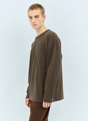 Lemaire 긴팔 티셔츠  브라운 lem0158009