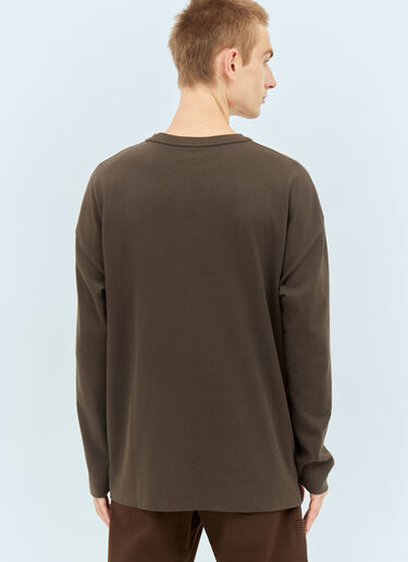 Lemaire 긴팔 티셔츠  브라운 lem0158009