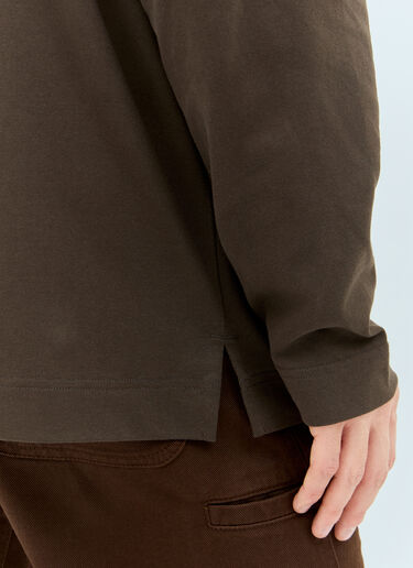 Lemaire 긴팔 티셔츠  브라운 lem0158009