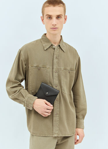 信封斜挎包 Lemaire 信封斜挎包 黑色 lem0158021