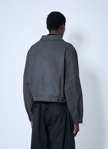 Lemaire Trucker Jacket Brown lem0160009